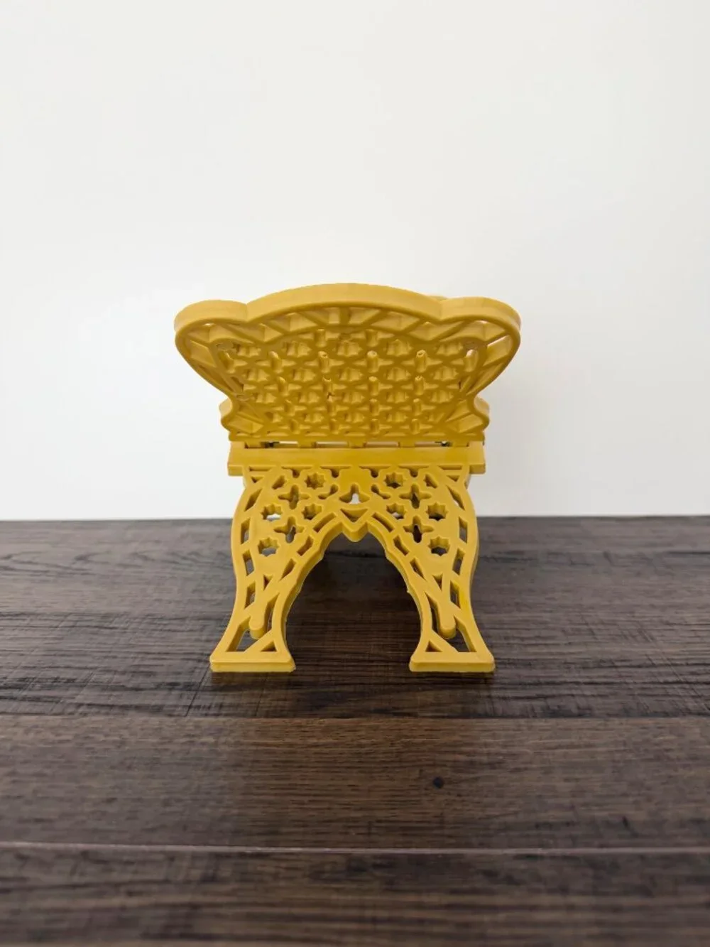 Vintage Folding Plastic Rehal Book Stand Quran Bible Cookbook Display Holder